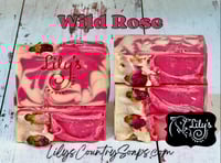 Image 1 of Wild Rose Goat Milk Soap