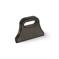 Image 1 of Weld-On Slotted Mounting Tab (Horizontal)