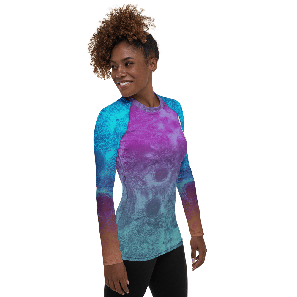 Image of Abstract Autumn Women's Rash Guard