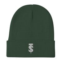 Image 2 of Nail TS Embroidered Beanie