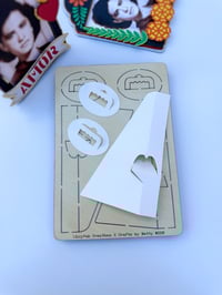 Image 3 of Frame Easel + Hanging Tag Die # 228