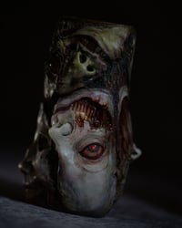 Image 6 of Face Off collectible Bic lighter sleeve, original sculpt, functional art OOAK