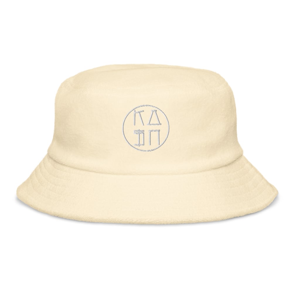 Image of KASHONLY TERRY CLOTH BUCKET HAT