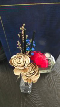 Image 5 of Dainty Collection:Roped Peony and Wood Floral Reed Diffuser