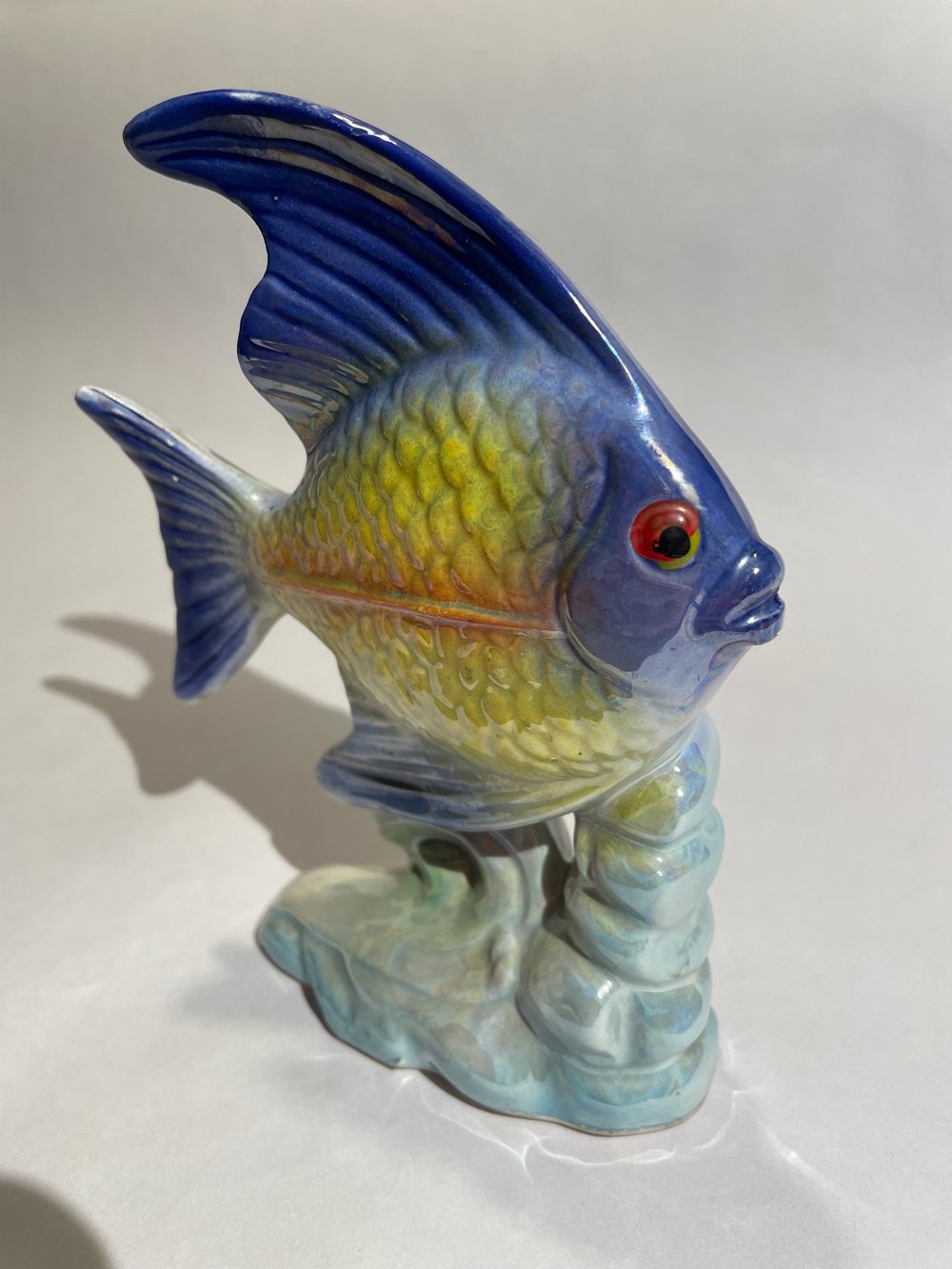 Image of Vintage Lustre Ware Tropical Fish 