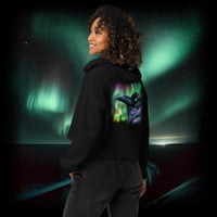 Image 3 of Ravens Ethereal Glow Exclusive Cropped Hoodie