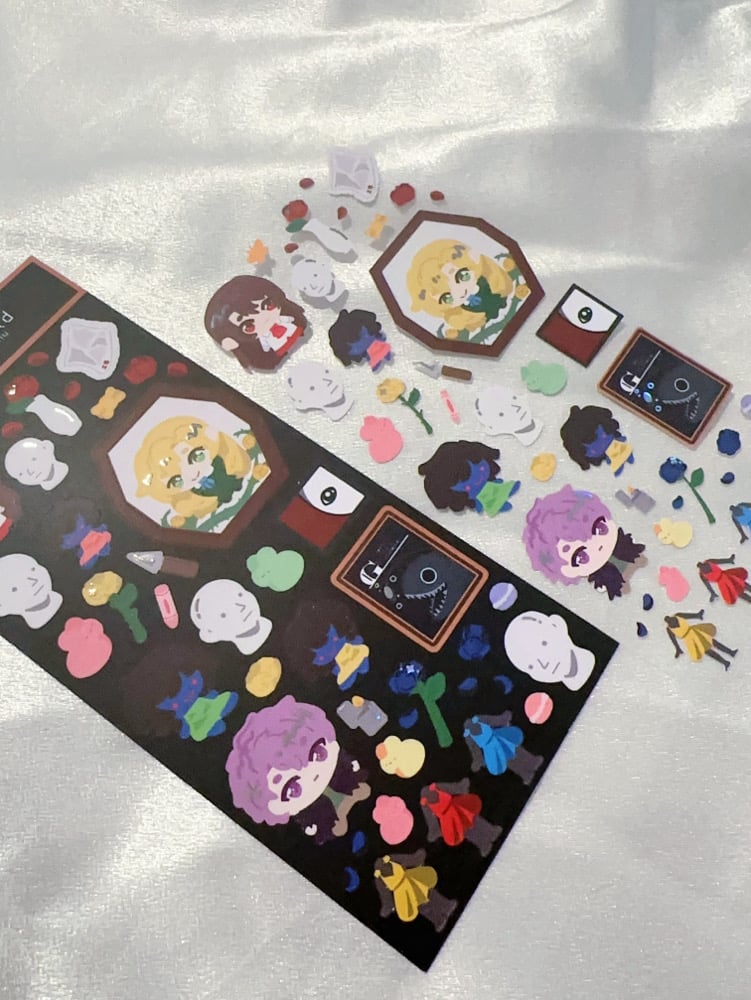 Image of Fabricated World Sticker Sheet