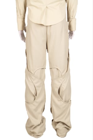 Image of ÆNRMÒUS - Blossoming Pants (Cream)