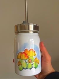 Steel Mason Jar Tumbler