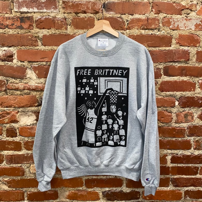 Image of Free Brittney crew neck sweatshirt