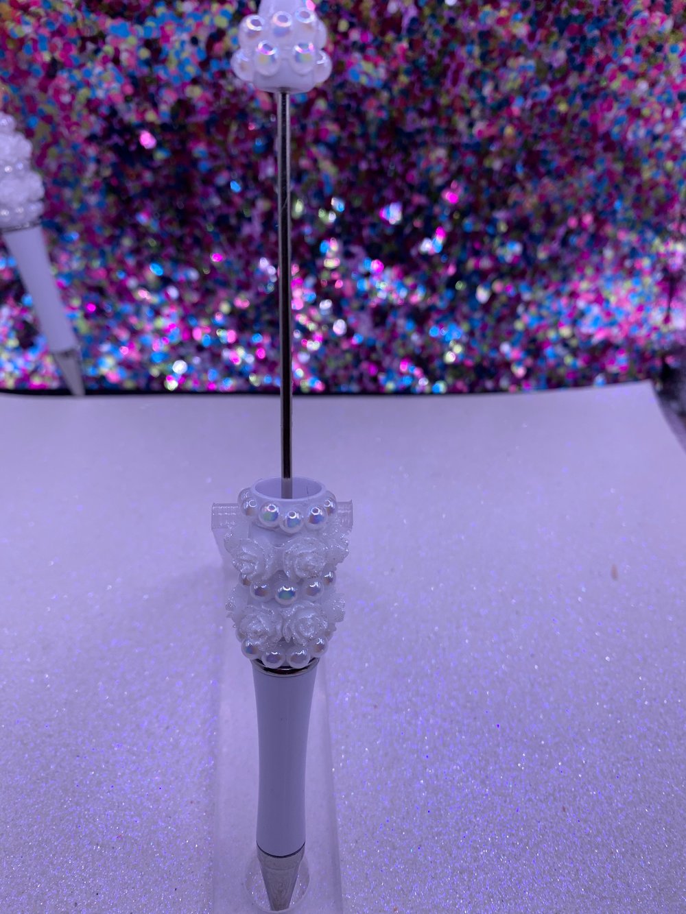 Image of Pearl/Flower Pen