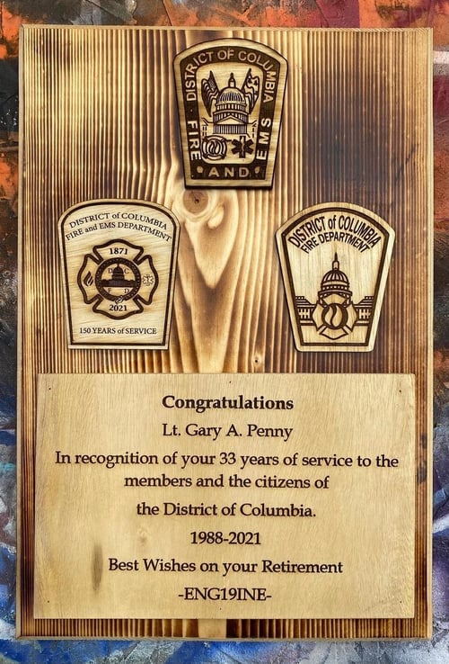 Image of Custom Retirement Gifts & Promotion Plaques