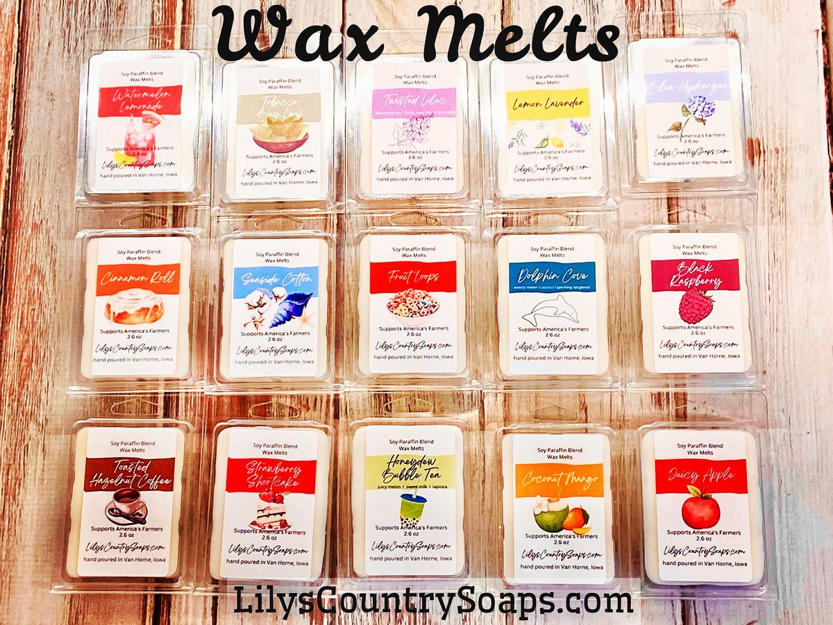 Soy Blend Wax Melts  Lily's Country Soaps