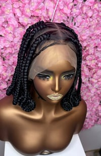 Image 1 of Short Braided wigs 