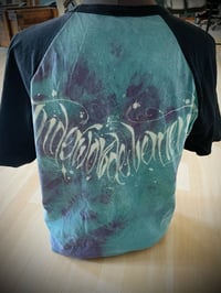 Image 4 of Batik Dye Baseballshirt Tiger L