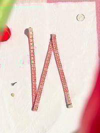 Image 4 of Tape measure necklace Babypink