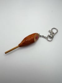 Image 1 of american corndog charm keychain