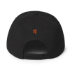 Black/Orange CC Snapback Hat