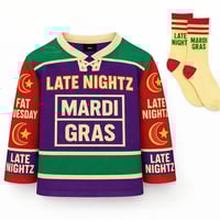 Mardi Gras Jersey ( Kids ) Red