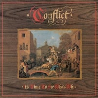 Conflict - "It's Time To See Who's Who" LP (Import)