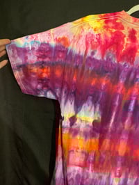 Image 5 of LARGE Hail Satan Tie Dye Shirt 1