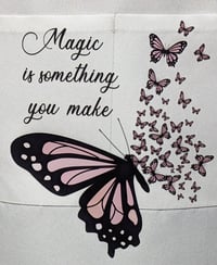 Image 4 of Magic is Something You Make Apron (white) 