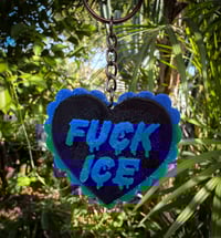 Image 3 of Fuck Ice Keychain