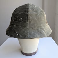 Image 4 of Reworked 6-panel Reversible Bucket Hat Camouflage-2  L 23"