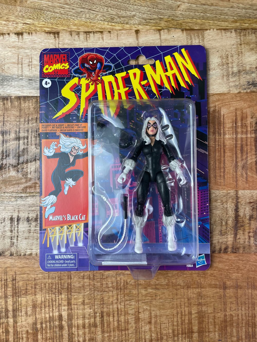 (NEW) MARVEL LEGENDS RETRO CARD BLACK CAT