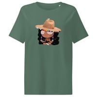 Image 3 of Logo Women’s organic ribbed neck t-shirt