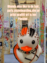 Image 5 of Ms. Elaine Designer Rubber Duck