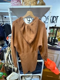 Image 1 of Hoodie sweater dress 