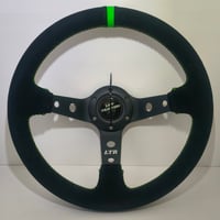 Image 1 of LTR Suede Kaido Series Steering Wheel 350mm / 270mm