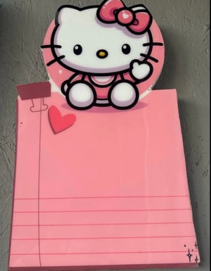 Hello Cat Dry Erase board 
