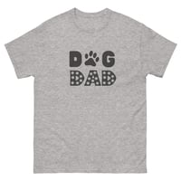 Image 13 of Unisex classic tee,  Dog Dad T-Shirt | Paw Print Dog Lover Graphic Tee