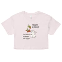 Image 5 of Change is Scary Bunny Crop Top