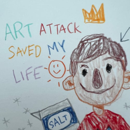 Image of ART ATTACK SAVED MY LIFE
