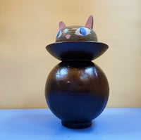 Image 2 of Cat + Vase #2