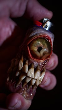 Image 23 of Handmade Horror Bic Lighter Sleeve OOAK