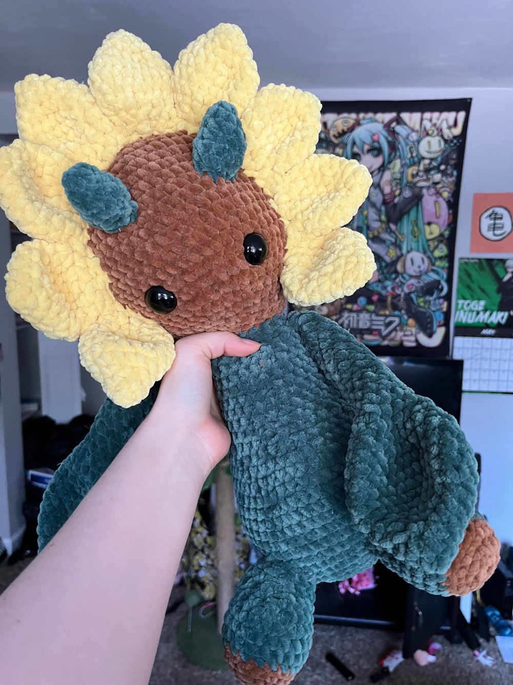 Image of Sundra the Crochet Sunflower Devil