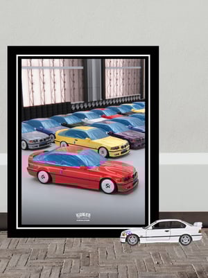 Image of Dealership Ready E36 M3 Poster