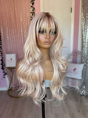 Image of pink bang luxury  (custom order) 