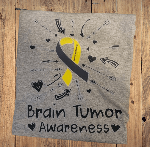 Image of Brain Tumor Cancer Awarness Shirt