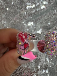 Image 5 of  Short Valentine’s Day press on nails, 