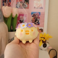 Image 2 of PRE-ORDER: Pastel Flower Crown Mini Korpokkur Plush