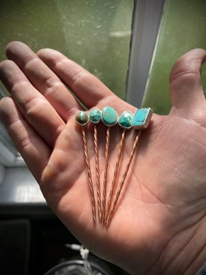 Image of Turquoise Hat Pin