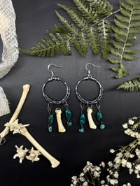 Coyote & Turquoise Earrings