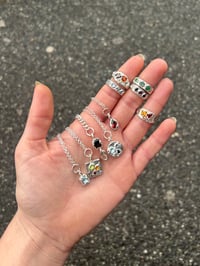 Image 5 of Triple Ruby Ring 