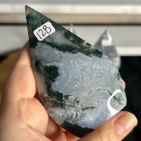 Image 4 of Moss Agate Flames ($12)
