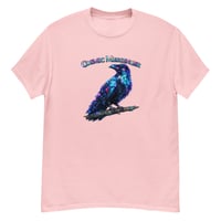 Image 7 of Cosmic Messenger Raven Shirt – Mystical Galaxy Crow Unisex T-Shirt | Celestial Raven Art 
